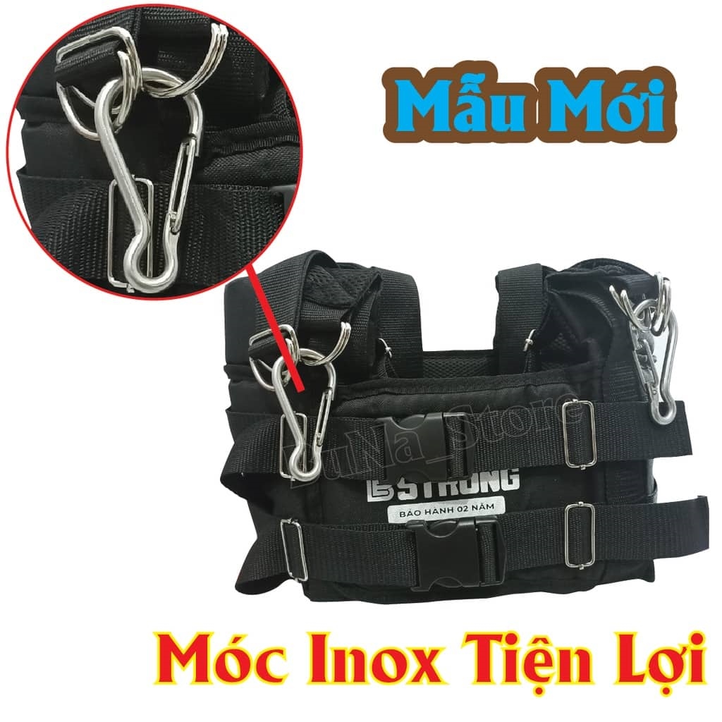  Đai treo xà đơn kéo giãn cột sống