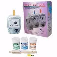 Máy đo đường huyết - Mỡ máu - gút 3in1 Easy touch ET 322