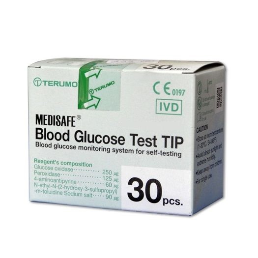 Que thử đường huyết Terumo Medisafe Mini
