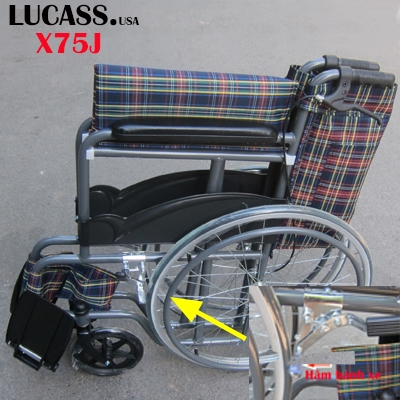 Xe lăn có phanh Lucass X75
