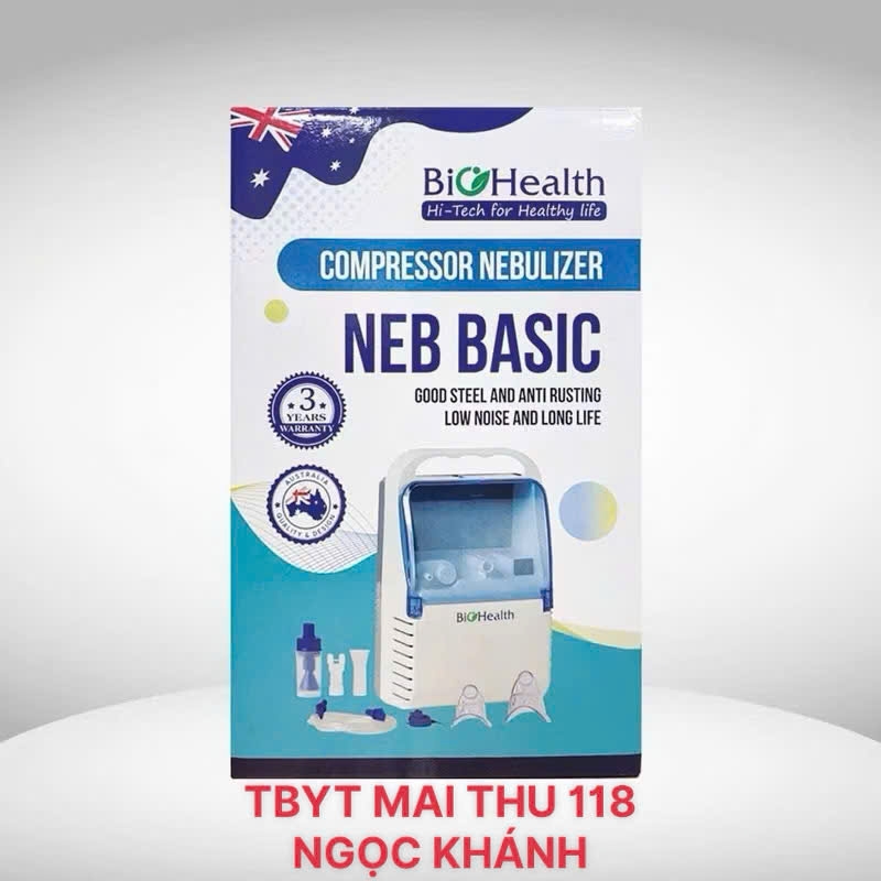 MÁY XÔNG KHÍ DUNG BIOHEALTH NEB BASIC