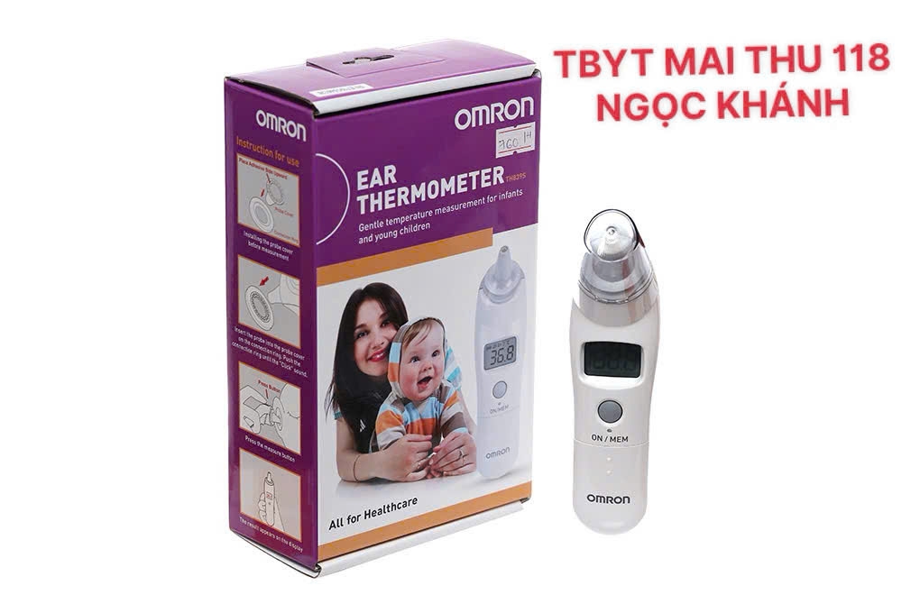 Nhiệt kế điện tử đo tai Omron TH-839S