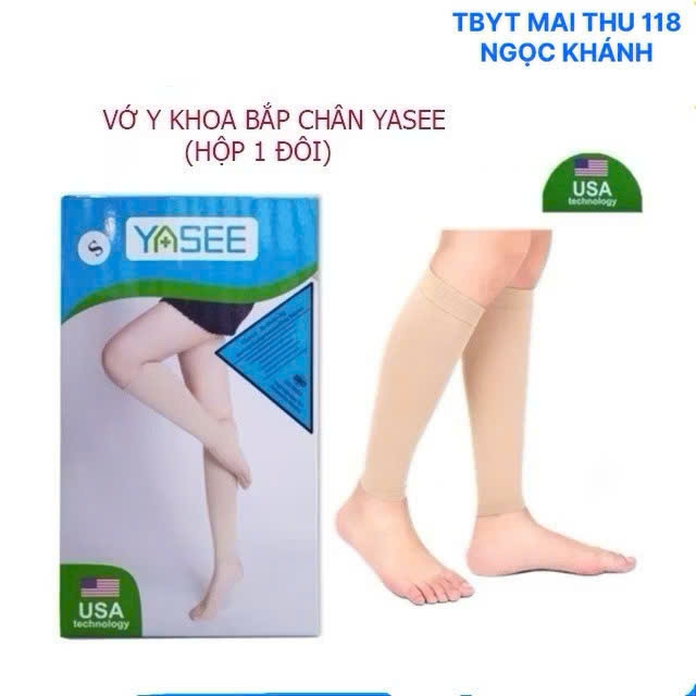  Vớ Y Khoa Bắp Chân Yasee Tất Suy Giãn Tĩnh Mạch